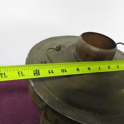 Lot 118 - Copper Warming Heating Stove