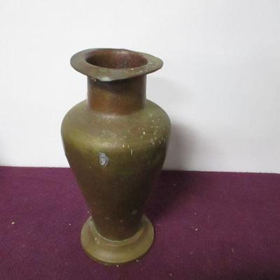 Lot 120 - Hammered Copper Vase