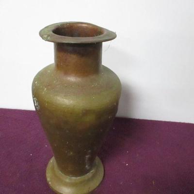 Lot 120 - Hammered Copper Vase