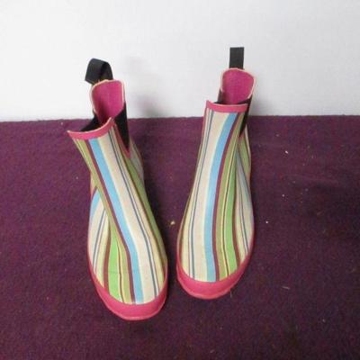 Lot 126 - LL Bean Rubber Boots 