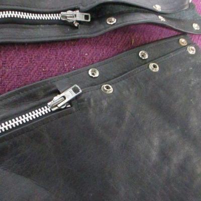 Lot 134 - Jamin Leather Chaps Size Medium