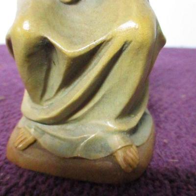 Lot 137 - Anri Wood Carved Figure