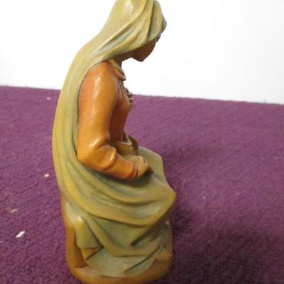 Lot 137 - Anri Wood Carved Figure