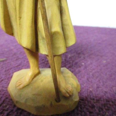 Lot 138 -  Anri Wood Carved Figure
