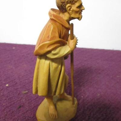 Lot 138 -  Anri Wood Carved Figure
