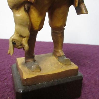 Lot 139 -  Anri Wood Carved Figure - Hunter