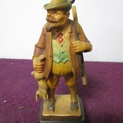 Lot 139 -  Anri Wood Carved Figure - Hunter