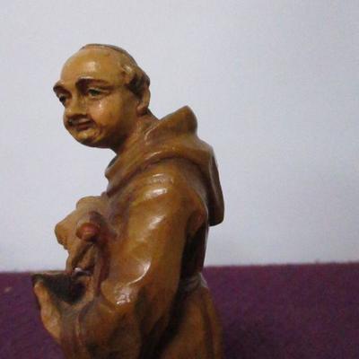 Lot 140 -  Anri Wood Carved Figure