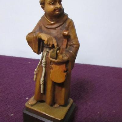 Lot 140 -  Anri Wood Carved Figure