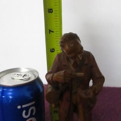 Lot 141 -  Anri Wood Carved Figure