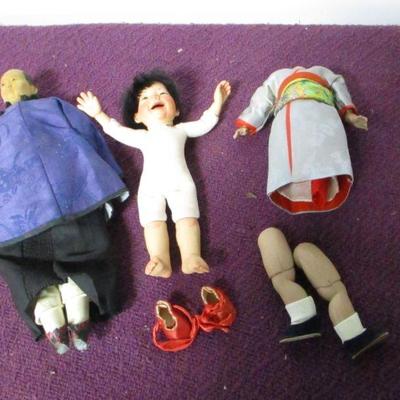 Lot 148 - Asian Style Dolls