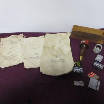 Lot 158 - Coin/Parts Bags - Michelob Beer - Kraft Box