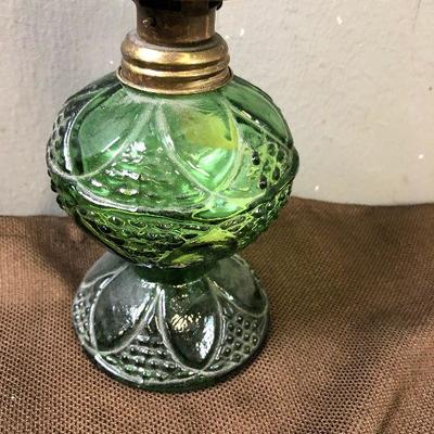 Lot #05 Green Antique lantern