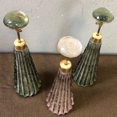 Lot #09 Vintage Glass Perfume Bottles 