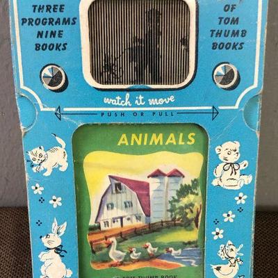 Lot #13 Set of Tom Thumb books my little television set 