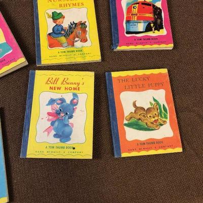 Lot #13 Set of Tom Thumb books my little television set 