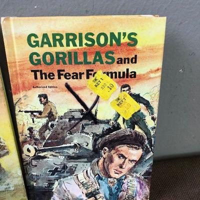 Lot #28 Rat Patrol and Garrison's Gorillas Young Adult Books