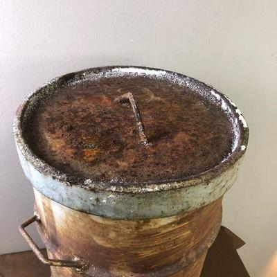 Lot #40 25 Gallon Drum Steel 