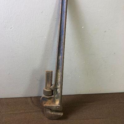 Lot #47 24" Craftsman Pipe wrench 