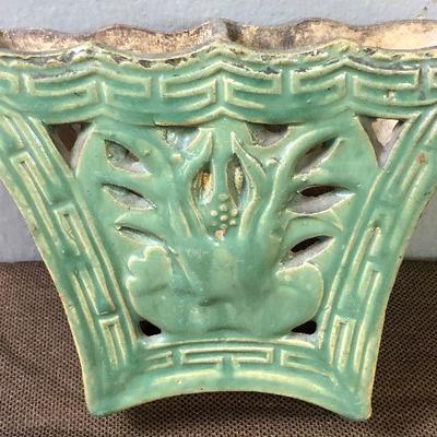 Lot #50 Antique Wall Pocket Planter