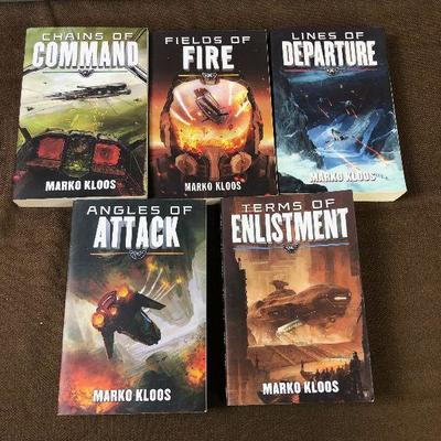 Lot #51 Marko Kloos set of 5 Books Science Fiction