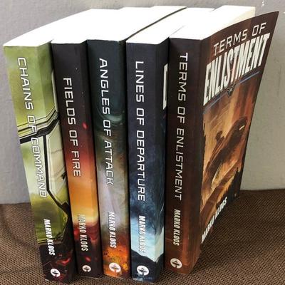 Lot #51 Marko Kloos set of 5 Books Science Fiction