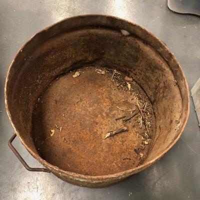 Lot #53 Drum or Barrell Metal 