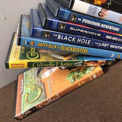 Lot #54 lot of 17 DVD's