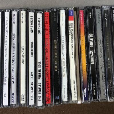 Lot #55 Lot of 20 CD's from Rock to Classical