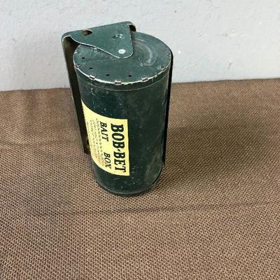 Lot #57 Bob Bet Bait Box 