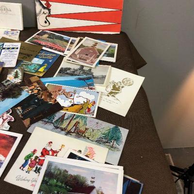 Lot #58 Postcards, Paper, Book Marks, Brochures, 