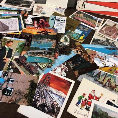 Lot #58 Postcards, Paper, Book Marks, Brochures, 