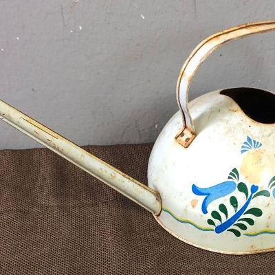 Lot #88 Tin water can