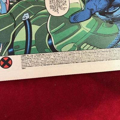 Lot #98 X-MEM #1 October 1991 Cover Variant 