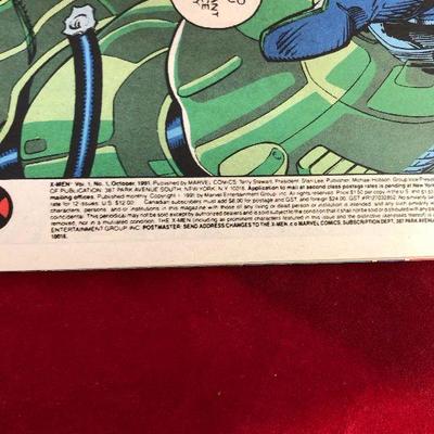 Lot #100 X-MEM #1 October 1991 Cover Variant 