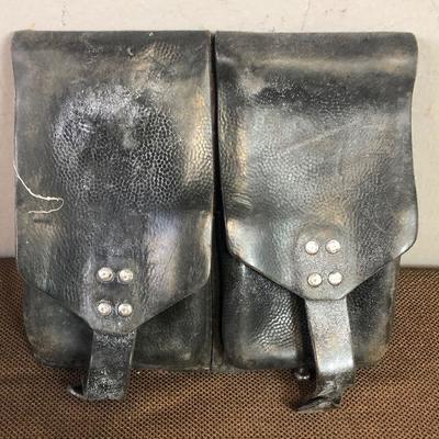 Lot #107 German Austrian Stolla 1960's Leather Mag Case