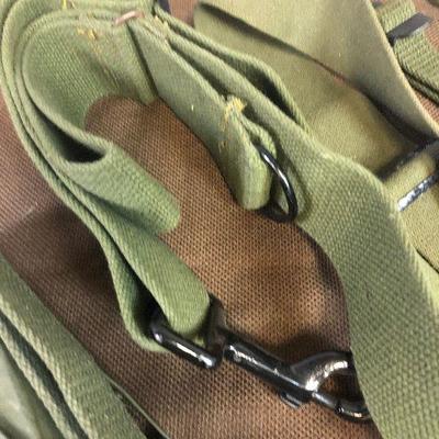 Lot # 110 Vintage US Military straps 