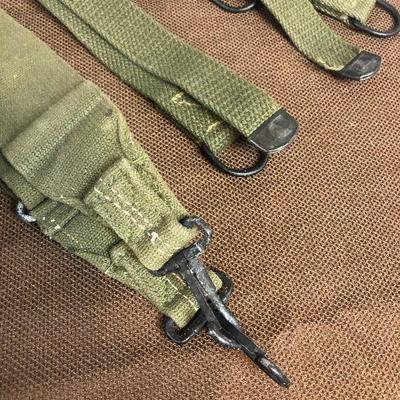 Lot # 110 Vintage US Military straps 