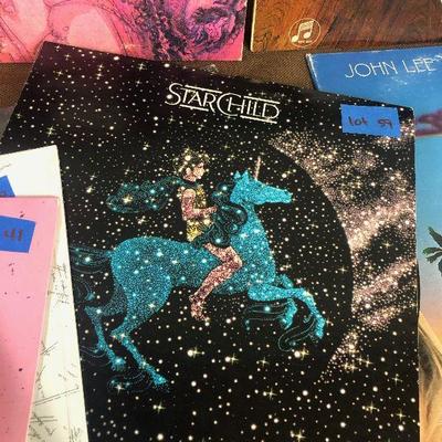 Lot # 112 Giant (17 total)  lot of records - Rock and Jazz