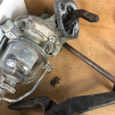 Lot # 122 Pile of Rusty Metal - Bolt cutter, Black Smith tools