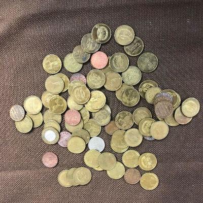 Lot # 130 Giant Lot of Gaming Tokens Mostly Cabela's