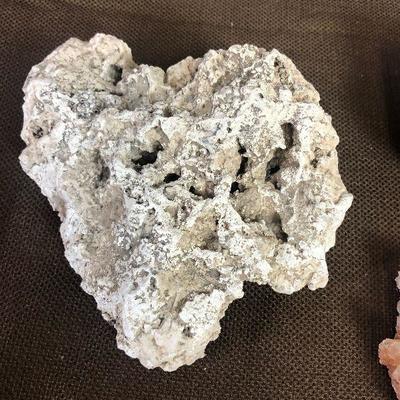 Lot #131 Rocks and Crystals, maybe iron Ore