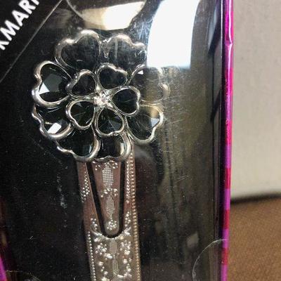 Lot # 156 Ladies Costume: Bracelet, compact, Bookmark