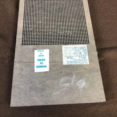 Lot # 177 Punch Board - Nickle "Lots of Cash" 