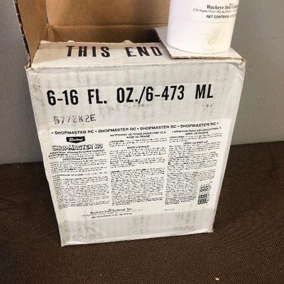 Lot # 186 Case of 6 bottle Buckeye Shopmaster Resin Clearner
