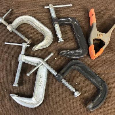 Lot # 188 Lot of Adjustable C Claps
