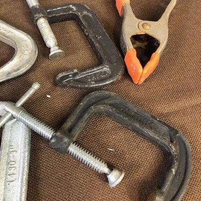 Lot # 188 Lot of Adjustable C Claps