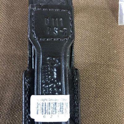 Lot # 192 Leather lot of 6 stinger cases Leather duty Belt