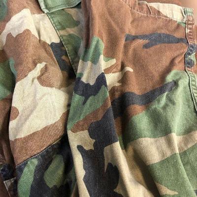 Lot # 193 Woodland Camo BDU Pants