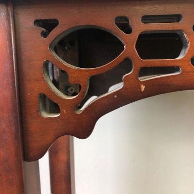 Lot # 194 Mahogany Entry Table 